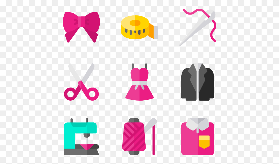 Sewing Machine Icons, Accessories, Formal Wear, Tie, Person Png Image