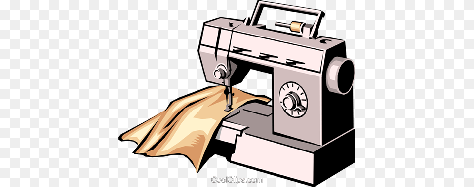 Sewing Machine Royalty Vector Clip Art Illustration, Appliance, Device, Electrical Device, Sewing Machine Free Png