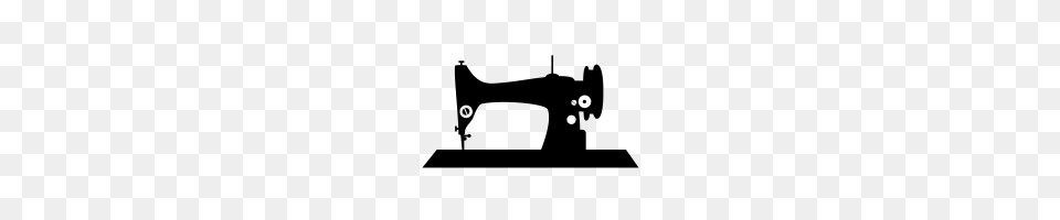 Sewing Machine Vector, Gray Png Image