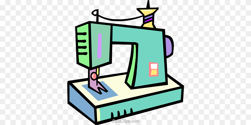 Sewing Machines Royalty Vector Clip Art Illustration, Machine, Appliance, Device, Electrical Device Free Png Download