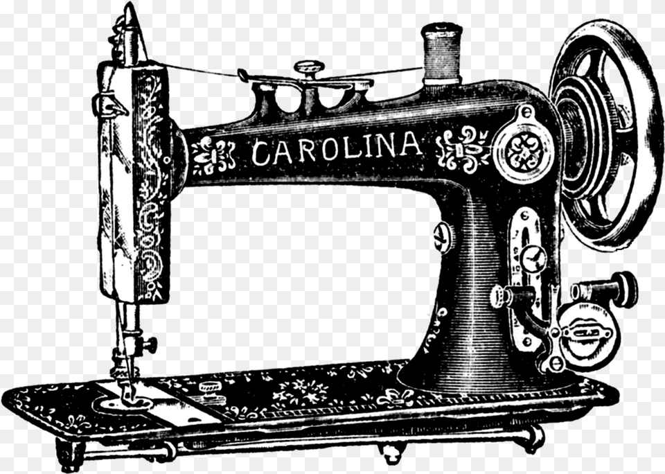 Sewing Machines Treadle Clip Art Vintage Sewing Machine Clipart, Appliance, Device, Electrical Device, Sewing Machine Png Image