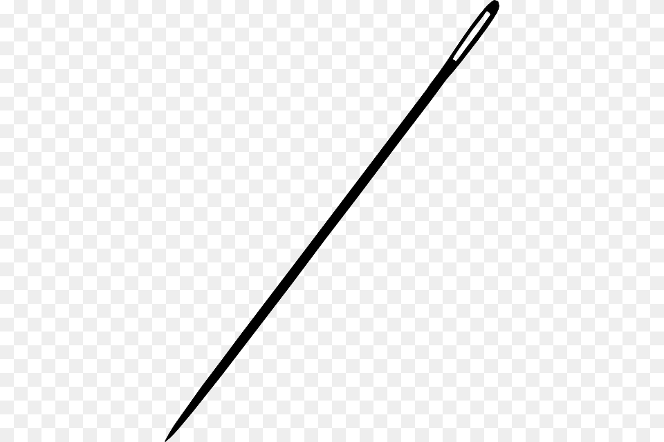 Sewing Needle, Spear, Weapon, Bow Free Png