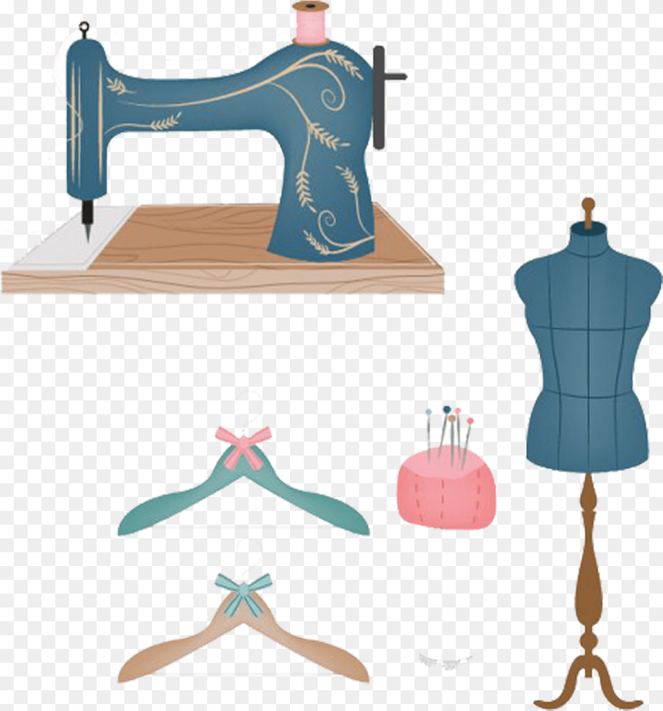 Sewing Needle Drawing Sewing Machine Clip Art Sewing Free Png Download
