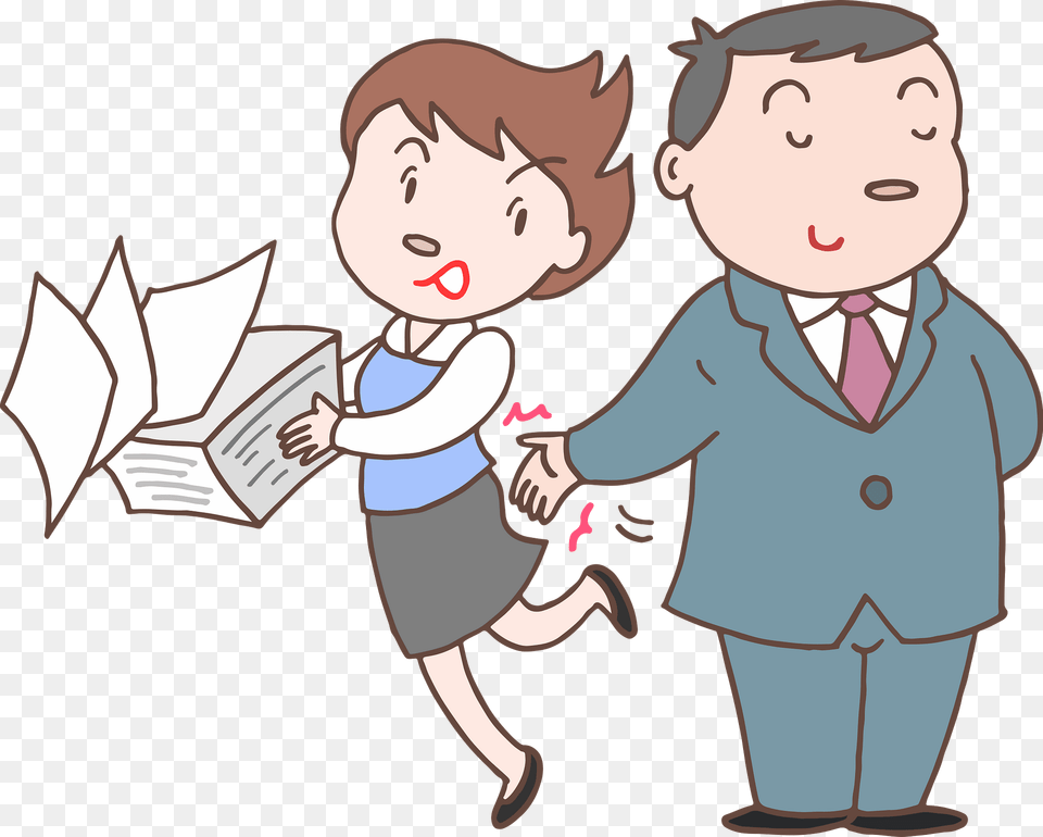 Sexual Harassment In Business Clipart, Baby, Person, Face, Head Png