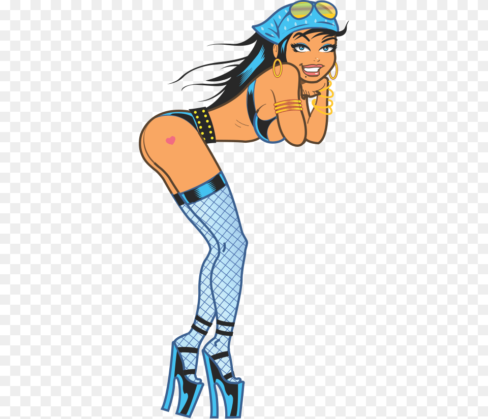 Sexy Cartoon Girls Vector Sexy Cartoon Girl, Publication, Book, Comics, Adult Free Png Download