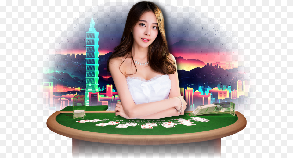 Sexy Casino Girl, Urban, Adult, Female, Person Free Png Download