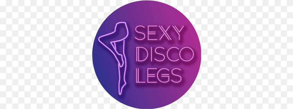 Sexy Disco Legs Seerih, Light, Purple, Neon, Disk Free Png