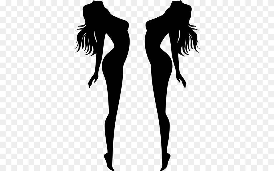 Sexy Female Silhouette, Person, Formal Wear Free Transparent Png