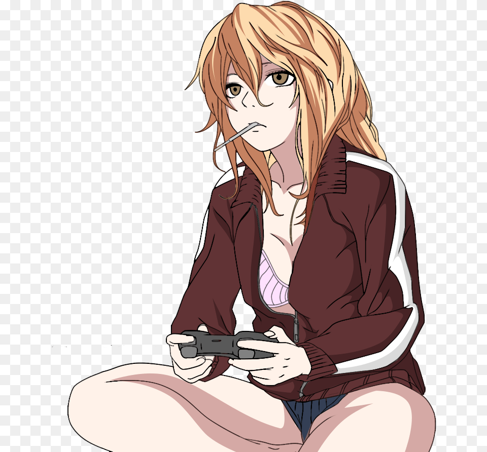 Sexy Gamer Girl By Codzocker00 Anime Gamer Girl, Book, Comics, Publication, Adult Png Image