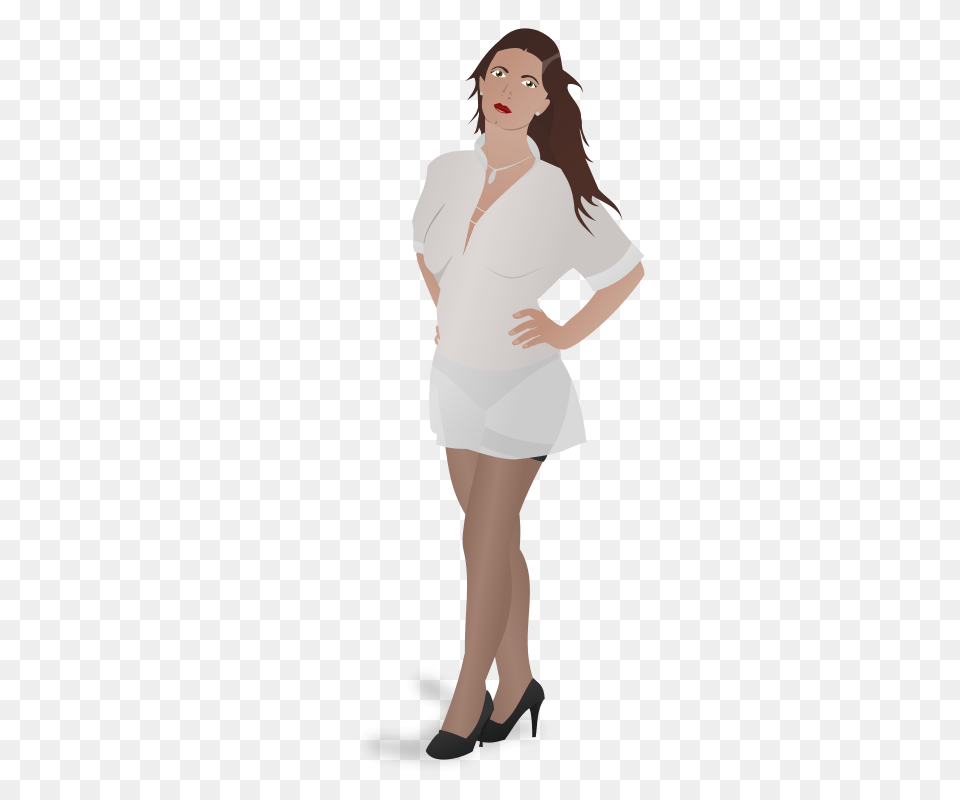 Sexy Girl, Long Sleeve, Clothing, Dress, Sleeve Free Transparent Png