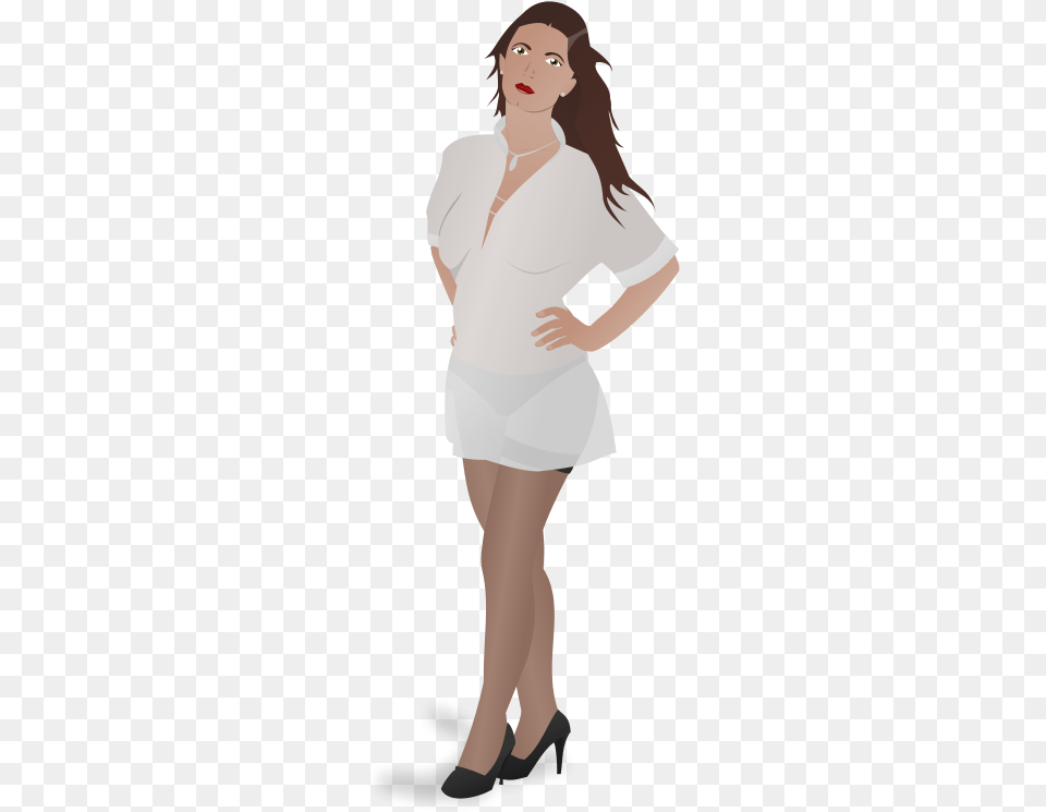 Sexy Girl Clip Art, Adult, Sleeve, Person, Long Sleeve Png