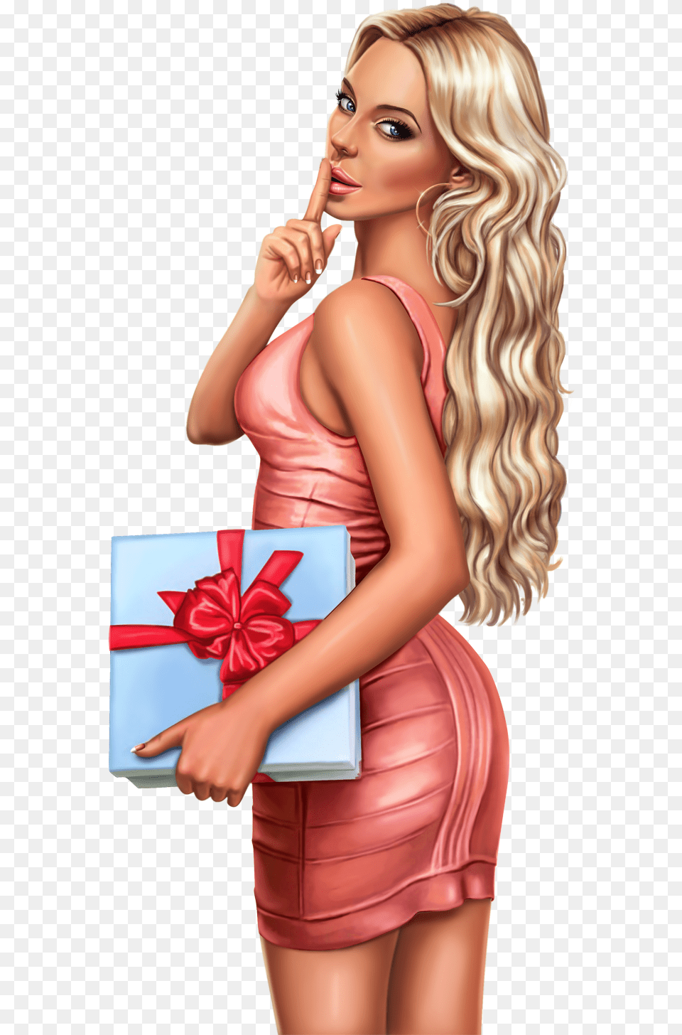 Sexy Girl Illustration Hd, Adult, Clothing, Dress, Female Free Transparent Png
