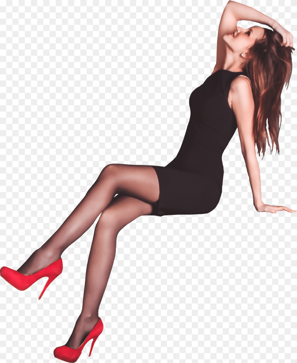 Sexy Girl Sitting, Adult, Shoe, Person, High Heel Free Png