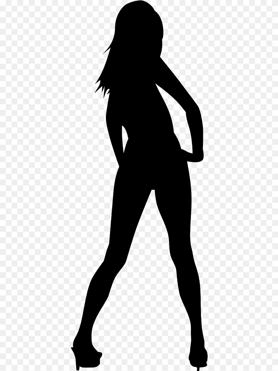 Sexy Girl Vector, Silhouette, Adult, Female, Person Png Image