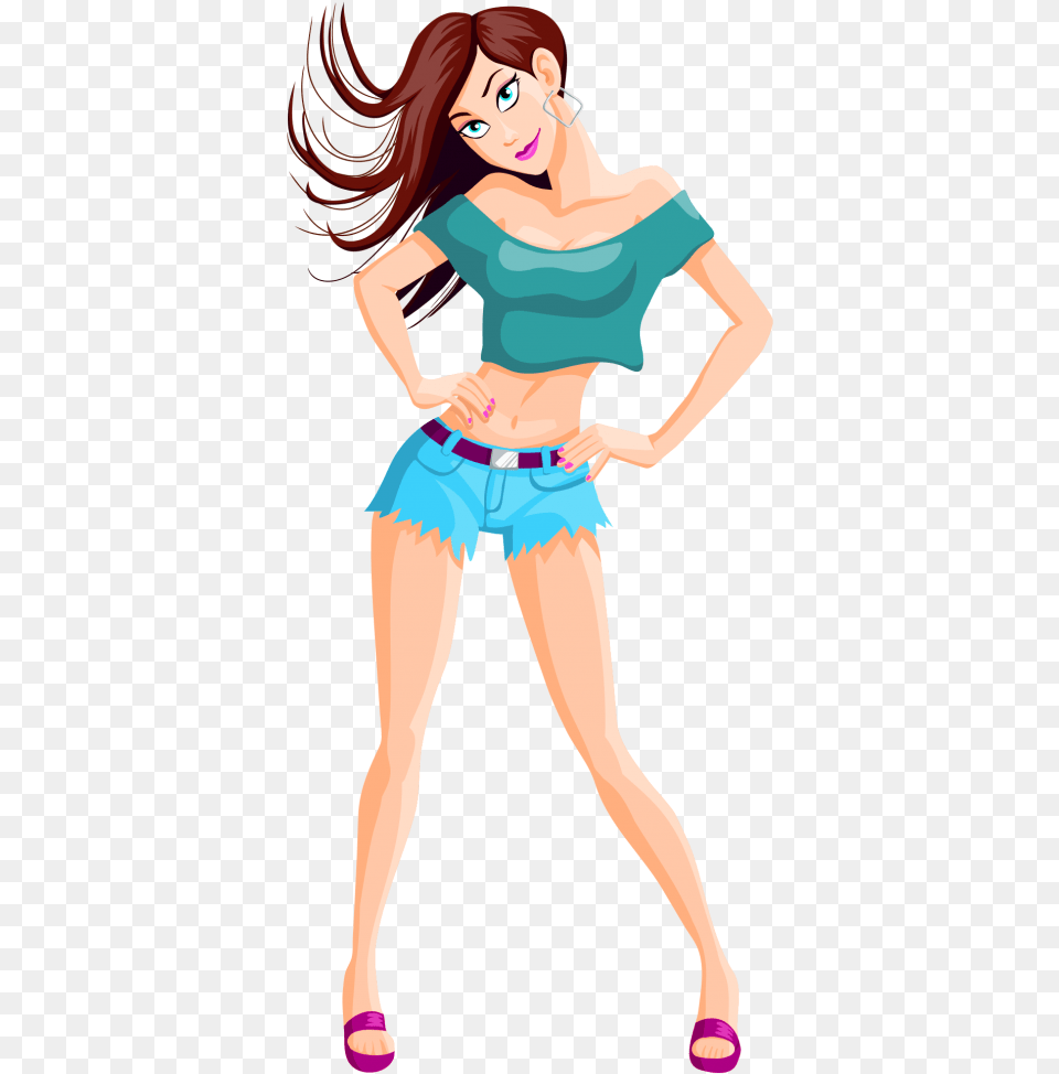 Sexy Girl Vector Image Expectaion Vs Reality Weight Lifting Women, Adult, Person, Leisure Activities, Woman Free Transparent Png