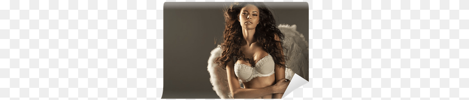 Sexy Girl With Wings, Bra, Clothing, Lingerie, Underwear Png