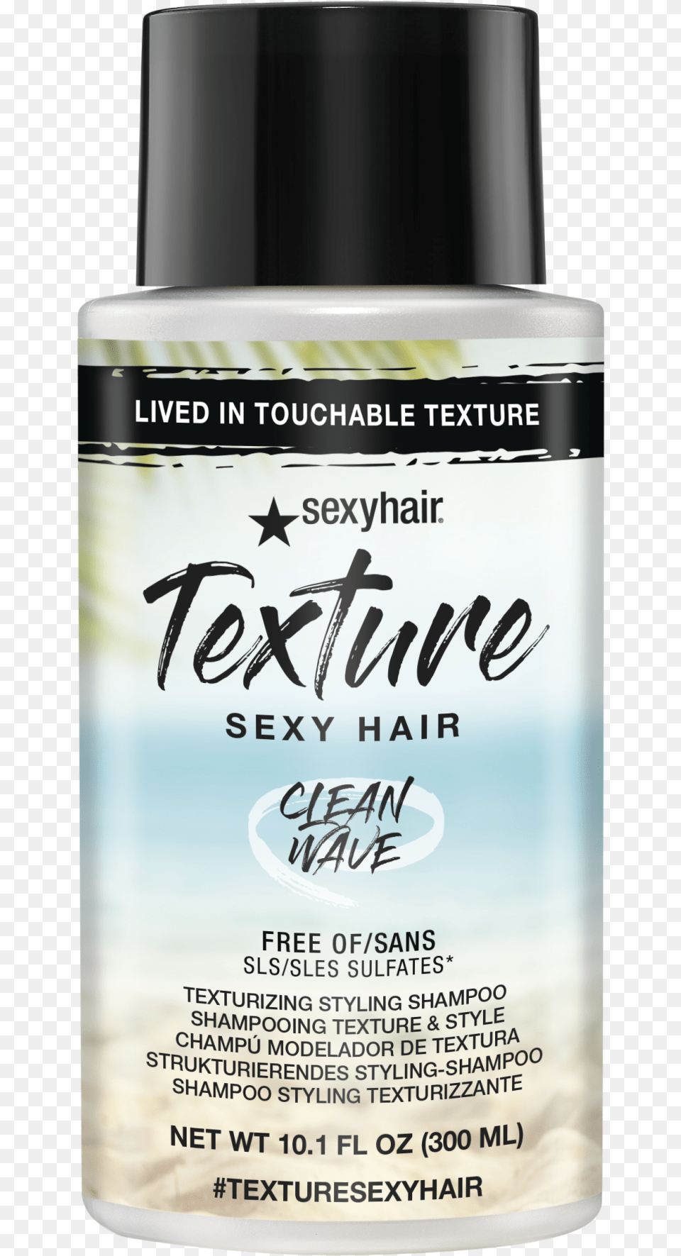 Sexy Hair Clean Wave, Cosmetics, Bottle Free Transparent Png