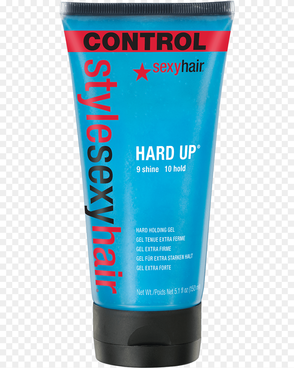 Sexy Hair Style Sexy Hair Hard Up Holding Gel Big Sexy Hair Gel Blue, Bottle, Aftershave, Can, Tin Free Png