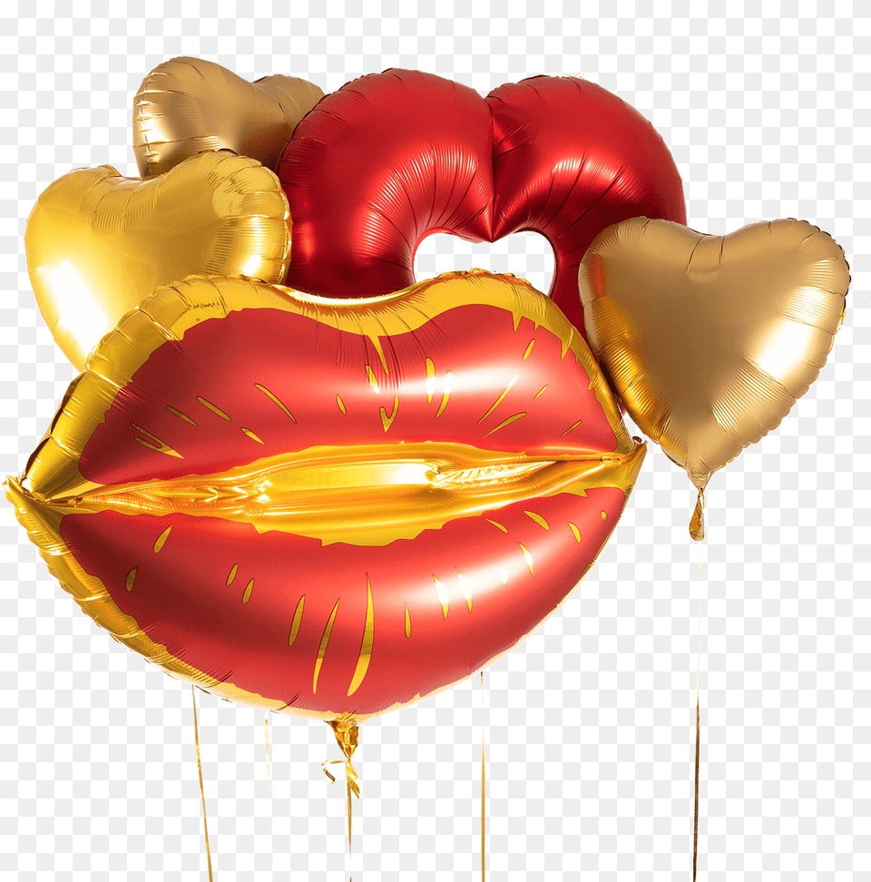 Sexy Lips Bunch Balloon Free Png Download