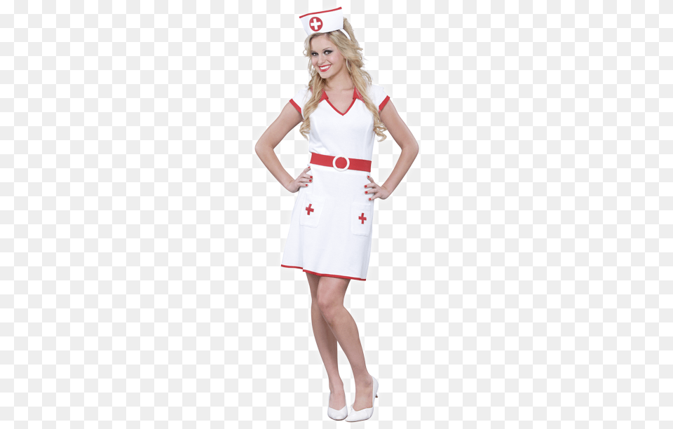 Sexy Nurse Costume, Clothing, Person, Dress, Adult Free Png