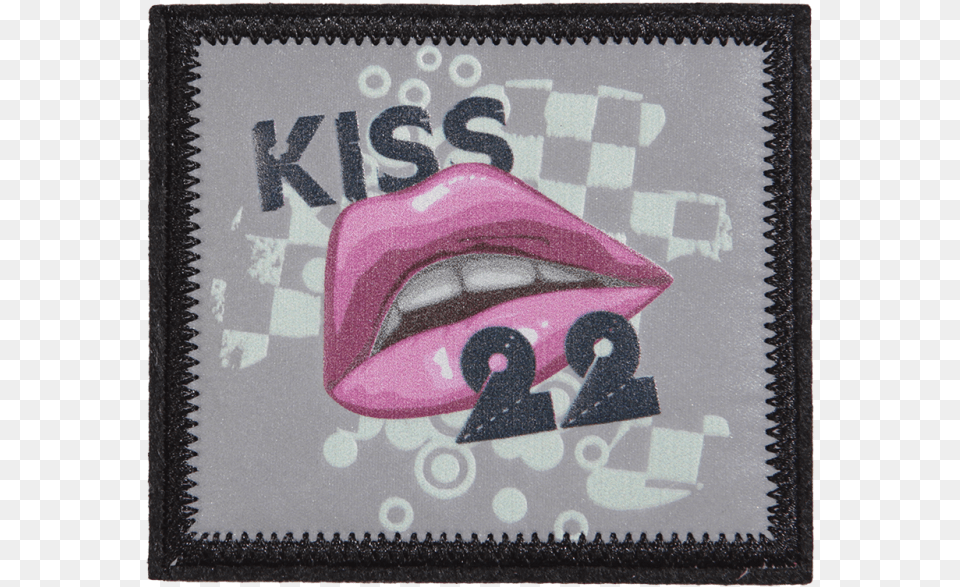 Sexy Pink Lips Love 22 Applique Stock Postage Stamp, Postage Stamp Free Transparent Png