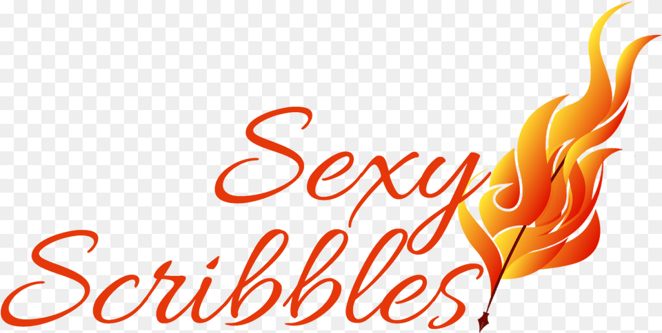 Sexy Scribbles Calligraphy, Fire, Flame, Text Png