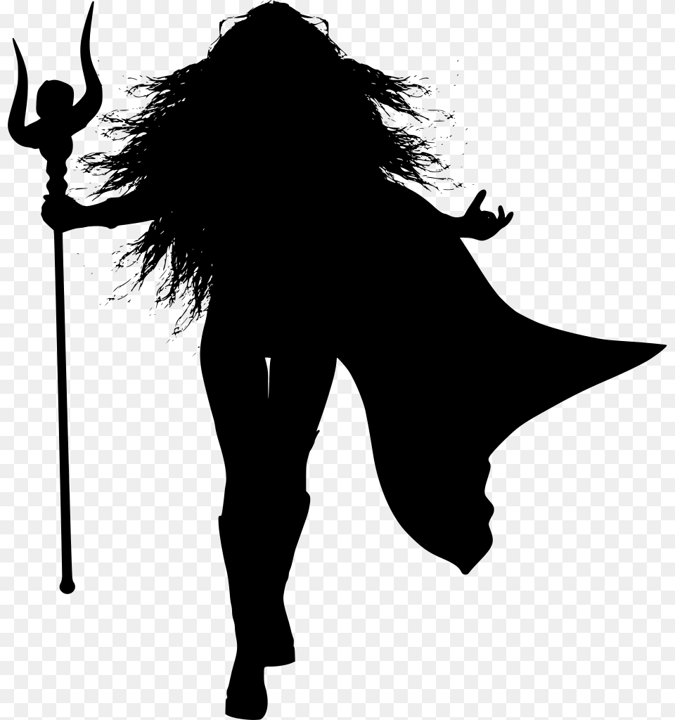 Sexy Witch, Gray Free Png