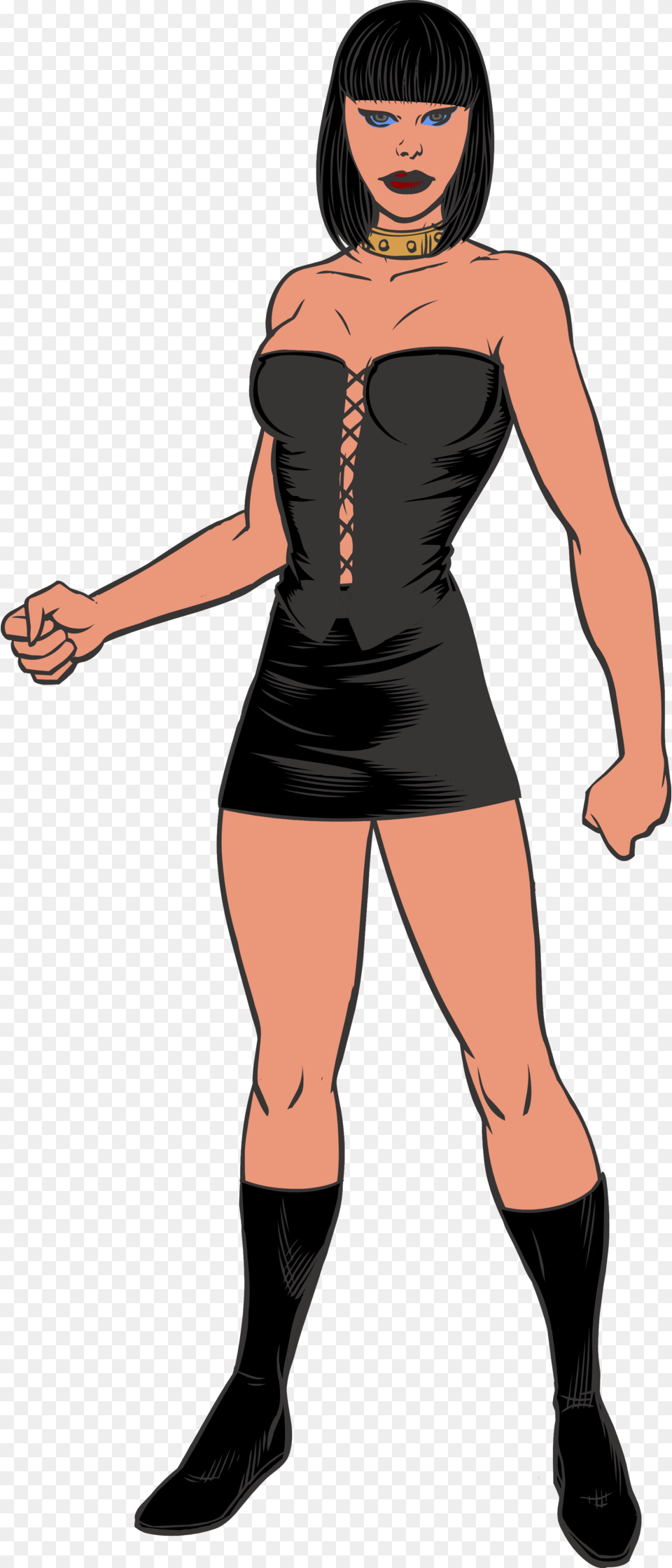 Sexy Woman Clipart, Publication, Person, Female, Comics Free Png