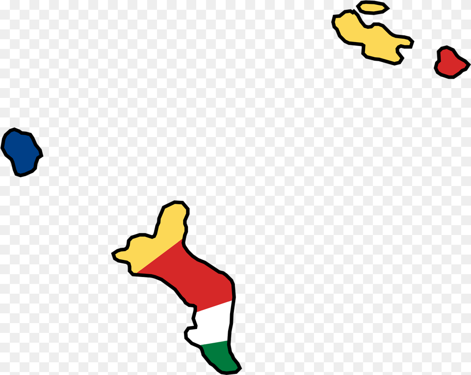 Seychelles Flag Map, Person Free Transparent Png