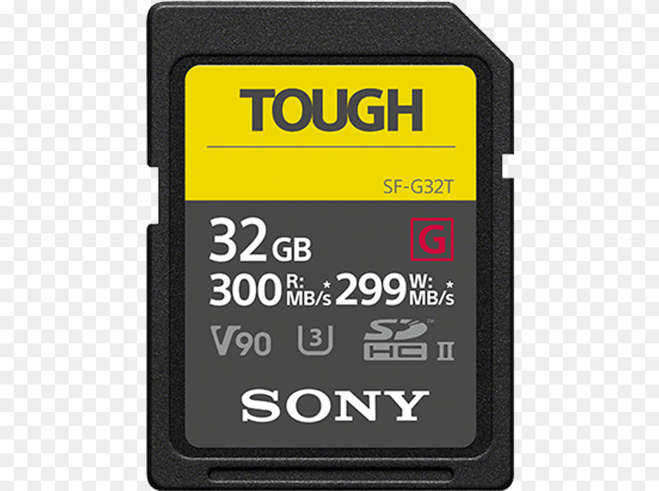 Sf G Tough Series Uhs Ii Sd Memory Card Product Sony Tough Memory Cards, Adapter, Electronics, Mobile Phone, Phone Free Png