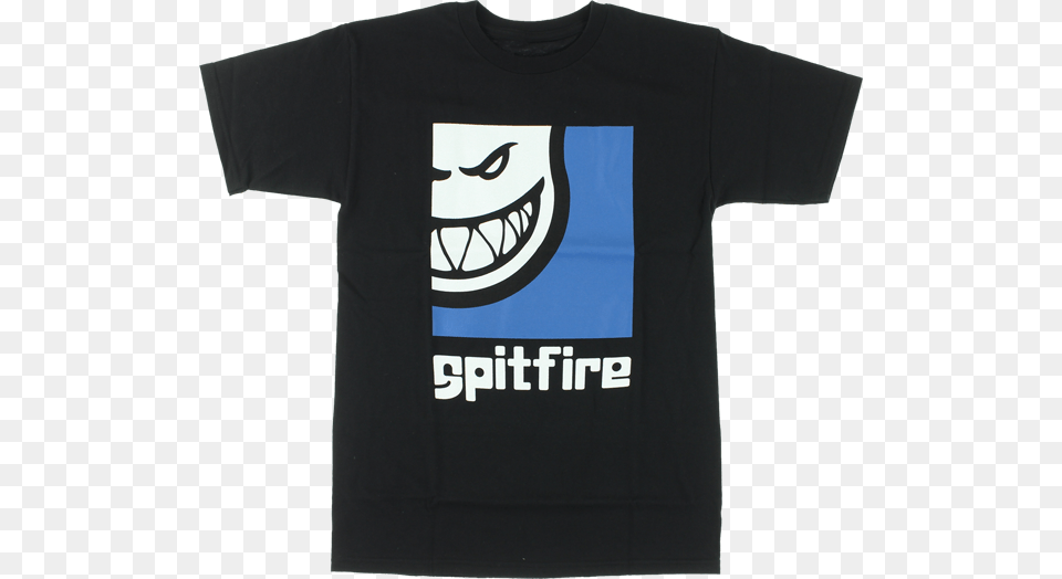 Sf Goodwheel Ss Xl Black Spitfire Fireball Prism Mini Decal Single Skateboarding, Clothing, T-shirt, Shirt Free Transparent Png