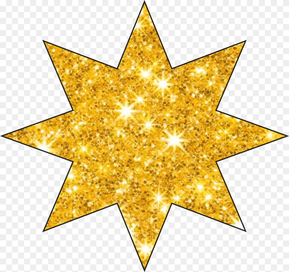 Sfghandmade Star Freetoedit Sticker Sticker Goldstar Circle, Lighting, Gold, Star Symbol, Symbol Png