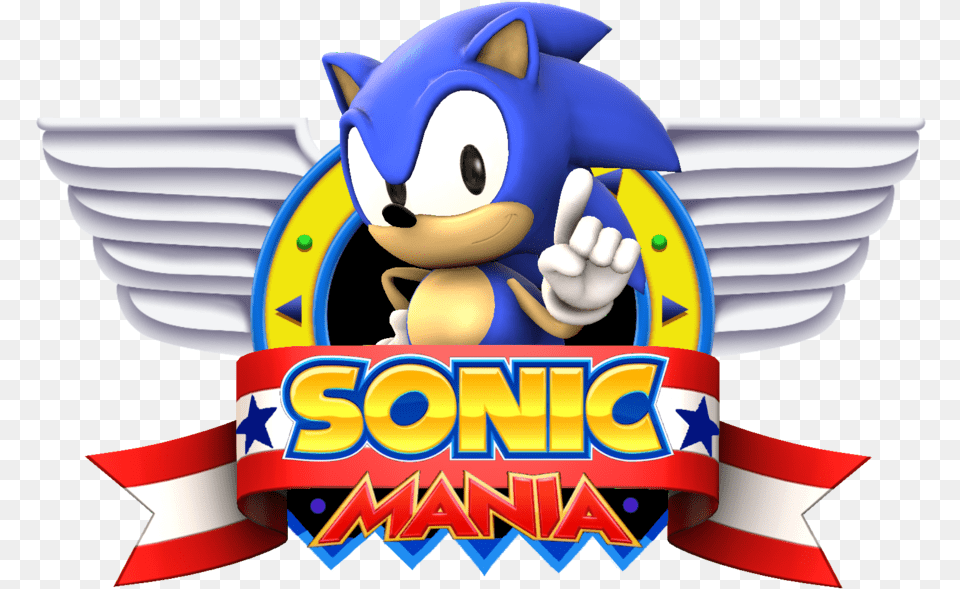 Sfm Sonic Mania Title Screen Remake By Blueeyedthunder Sonic Mania Title Screen Png Image