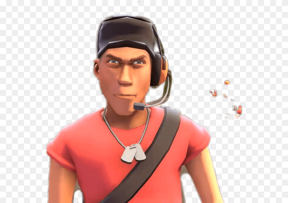 Sfm Tf2scout Tf2 Teamfortress2 Action Figure, Woman, Adult, Person, Female Free Png