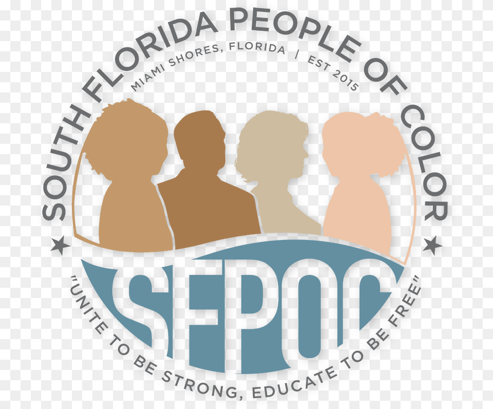 Sfpoc U2013 South Florida People Of Color Sharing, Logo, Adult, Person, Woman Free Png Download
