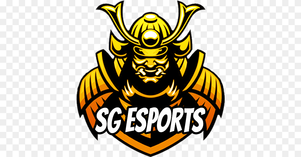 Sg Esports U2013 Samurai Gaming, Logo, Emblem, Symbol, Person Free Png Download