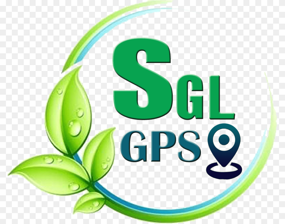 Sgl Gps Logo Logo Green Leaf, Plant, Text Png