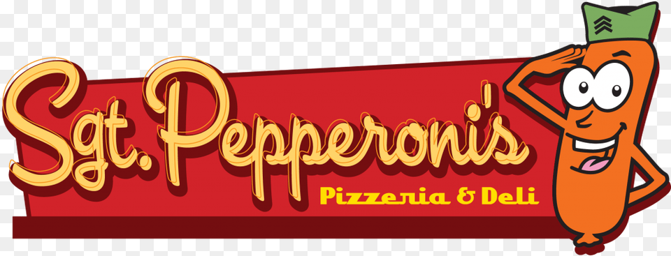Sgt Pepperonis Logo Sgt Pepperonis, Dynamite, Weapon, Text Free Transparent Png