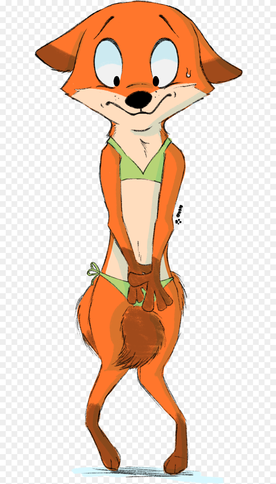 Sgtcarrotneko E Statistics Nick Wilde, Adult, Female, Person, Woman Free Png Download