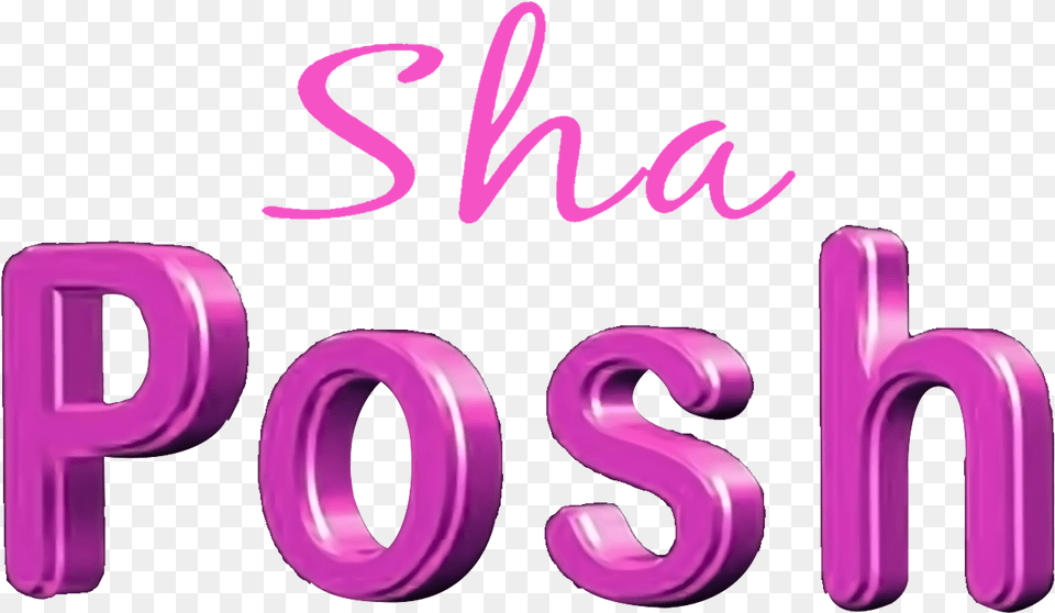 Sha Posh A Well Known Name In The Business Of Ladies Sha Posh, Purple, Number, Symbol, Text Free Png Download