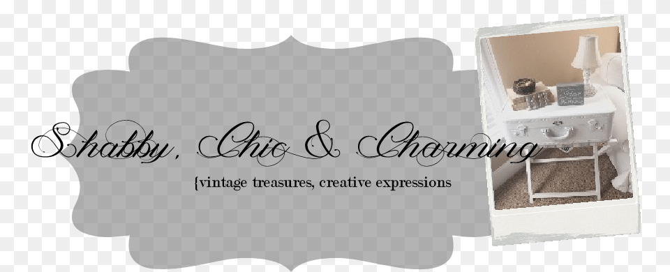 Shabby Chic And Charming Calligraphy, Home Decor, Linen, Text Free Png
