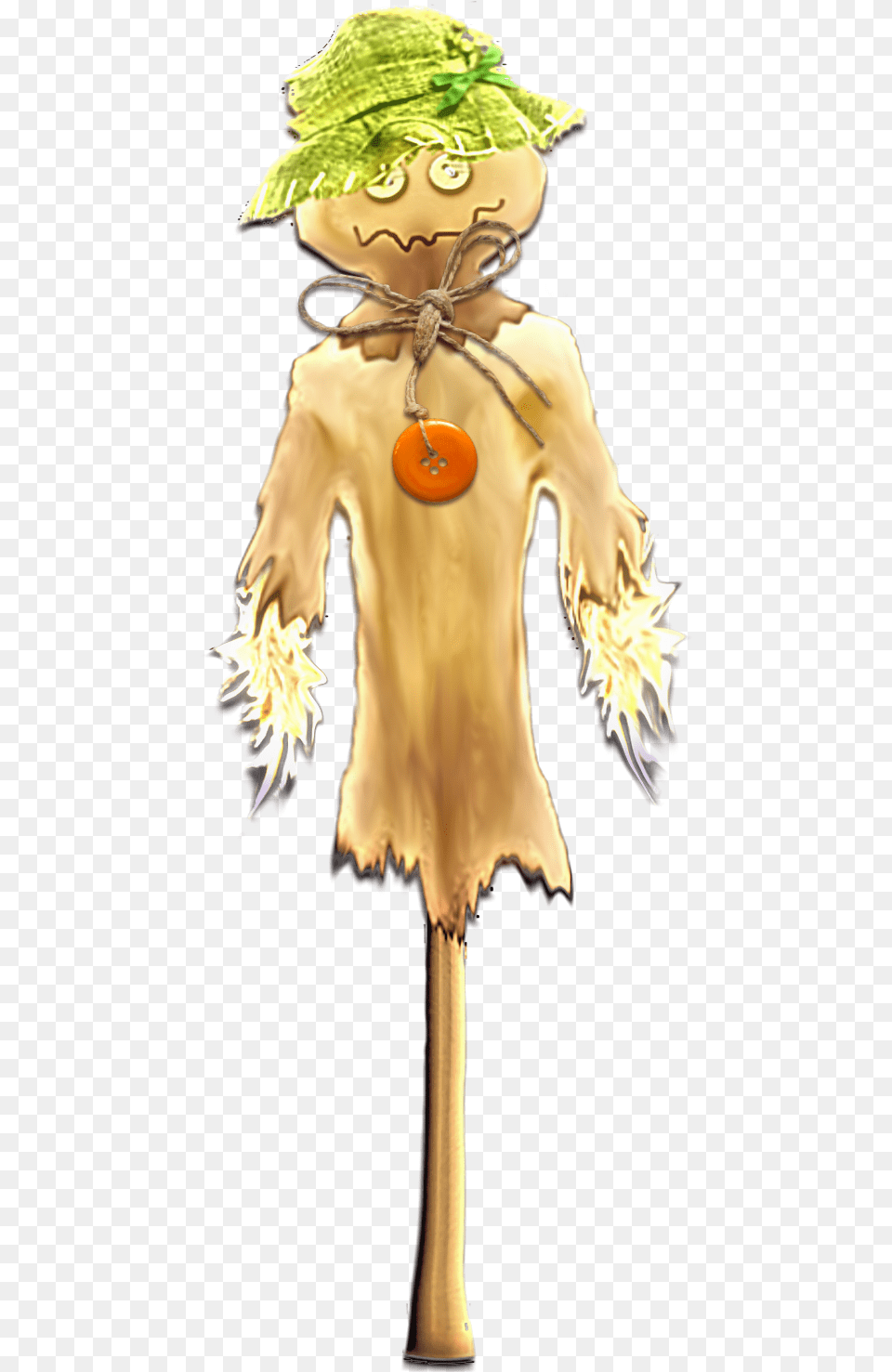 Shabby Scarecrow Illustration, Child, Female, Girl, Person Free Transparent Png