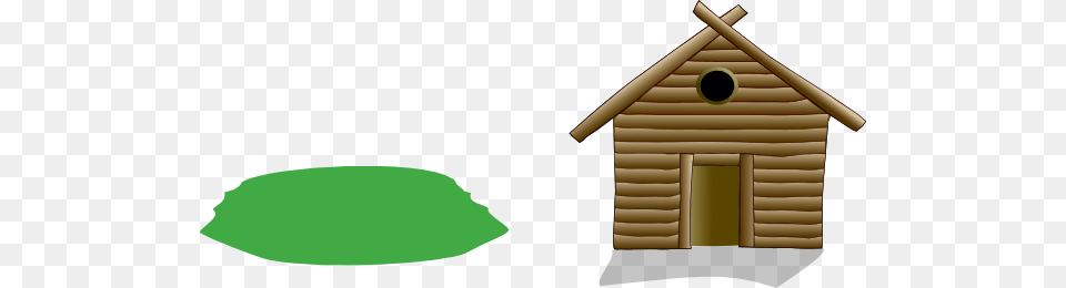 Shack Clip Art At Clker Three Little Pigs Wooden House, Architecture, Rural, Outdoors, Nature Png Image