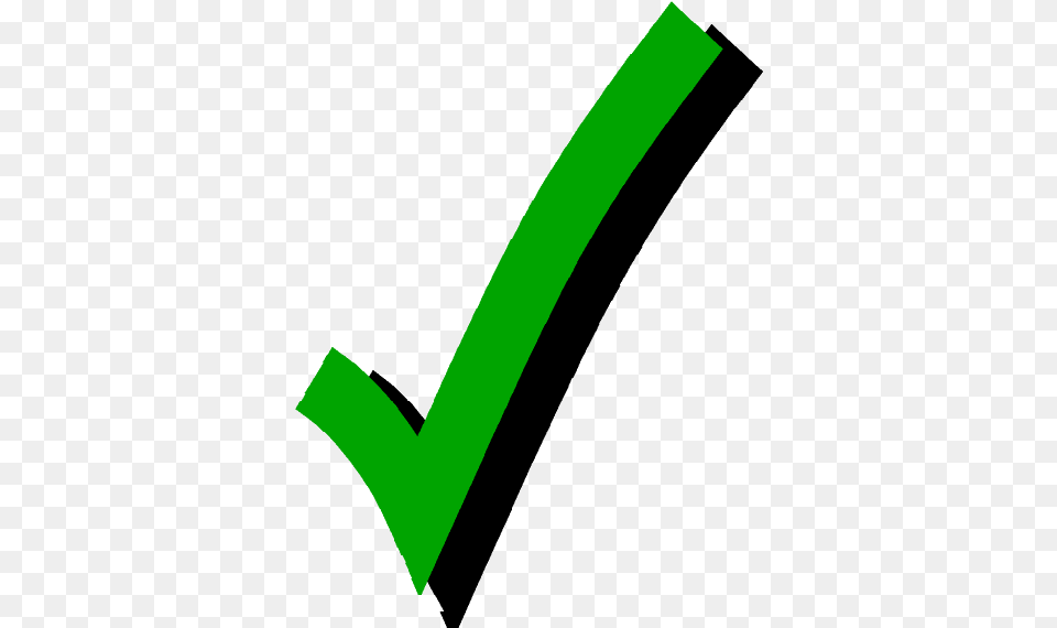 Shaded Checkmark Green Check Mark, Symbol, Text Png