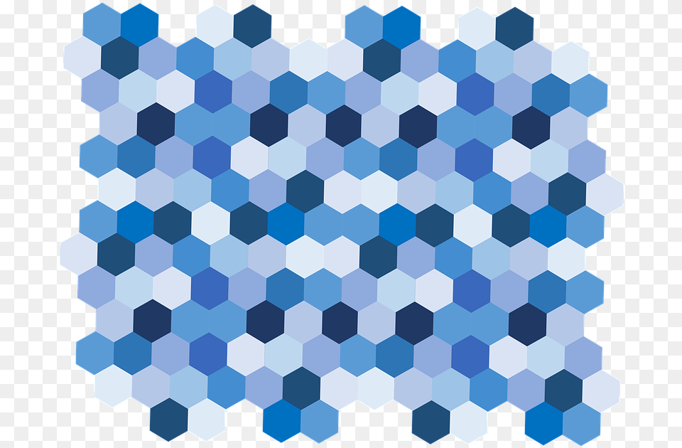 Shades Of Blue Transparent, Pattern Free Png Download