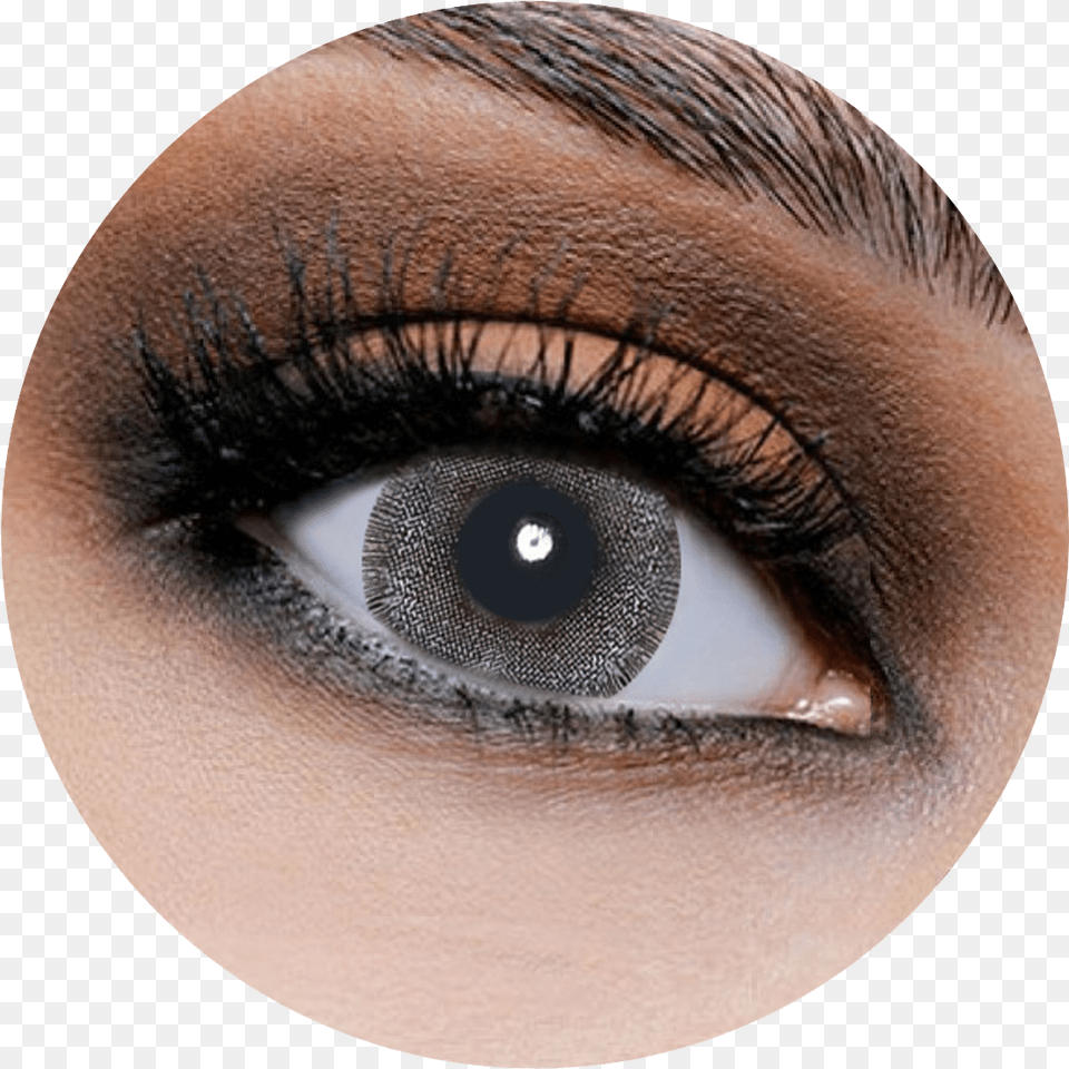 Shades Of Grey Contact Lenses Download Color Eye Lens, Adult, Female, Person, Woman Png Image