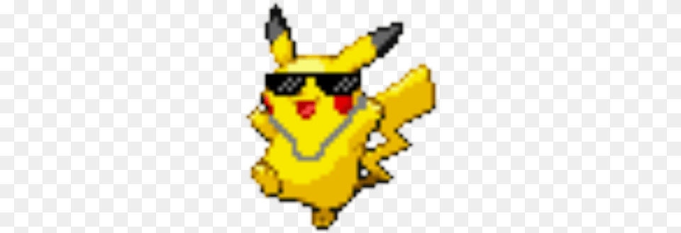 Shades Pikachu Pikachu With Shades, Bulldozer, Machine, Animal, Bee Free Png