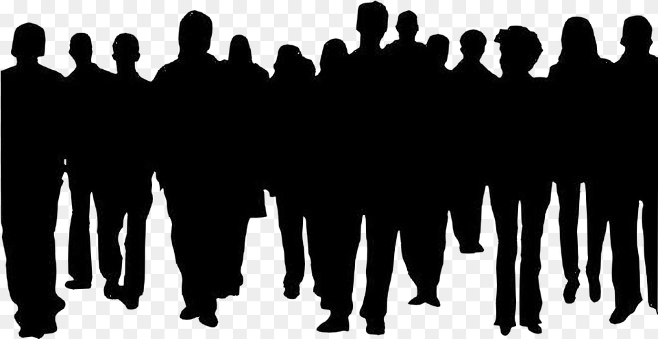 Shadow 01 Crowds Of People Silhouette, Person Free Transparent Png