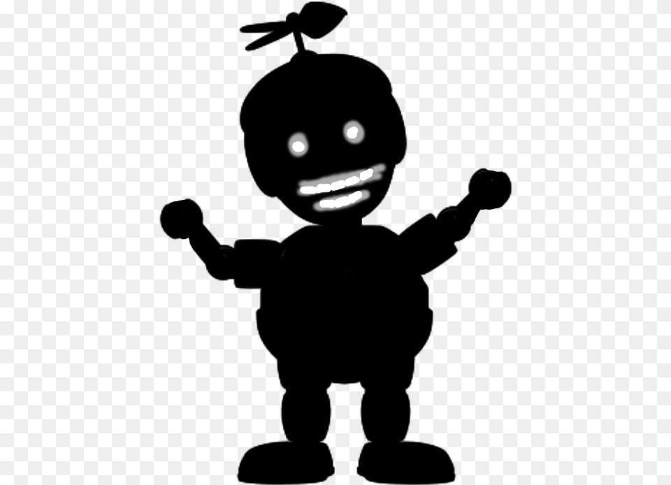 Shadow Balloon Boy Fnaf 2 Balloon Boy Full Body, Lighting, Silhouette, Nature, Outdoors Free Png Download