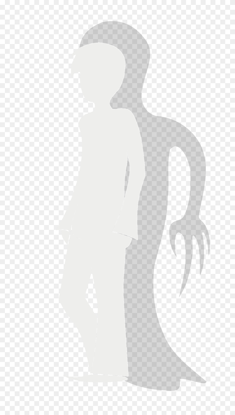 Shadow Clipart, Stencil, Person Png Image